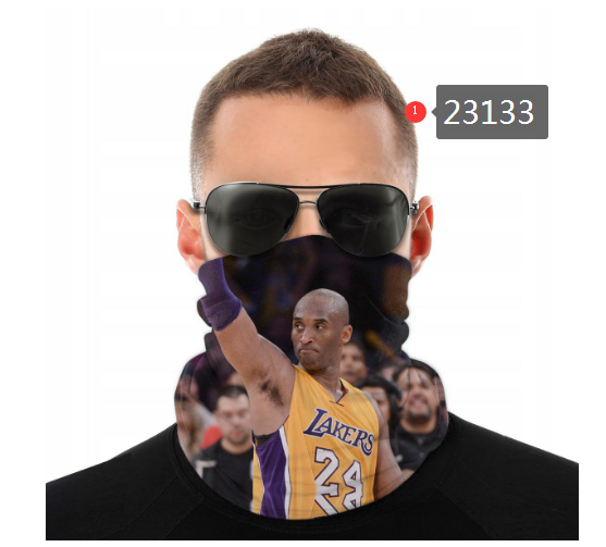 NBA 2021 Los Angeles Lakers #24 kobe bryant 23133 Dust mask with filter->->Sports Accessory